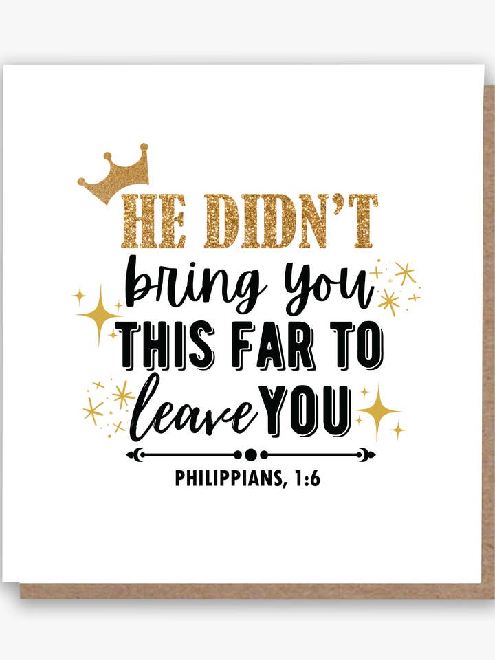 Han tog dig inte så långt för att lämna ditt kort! för wholesale av All Shades