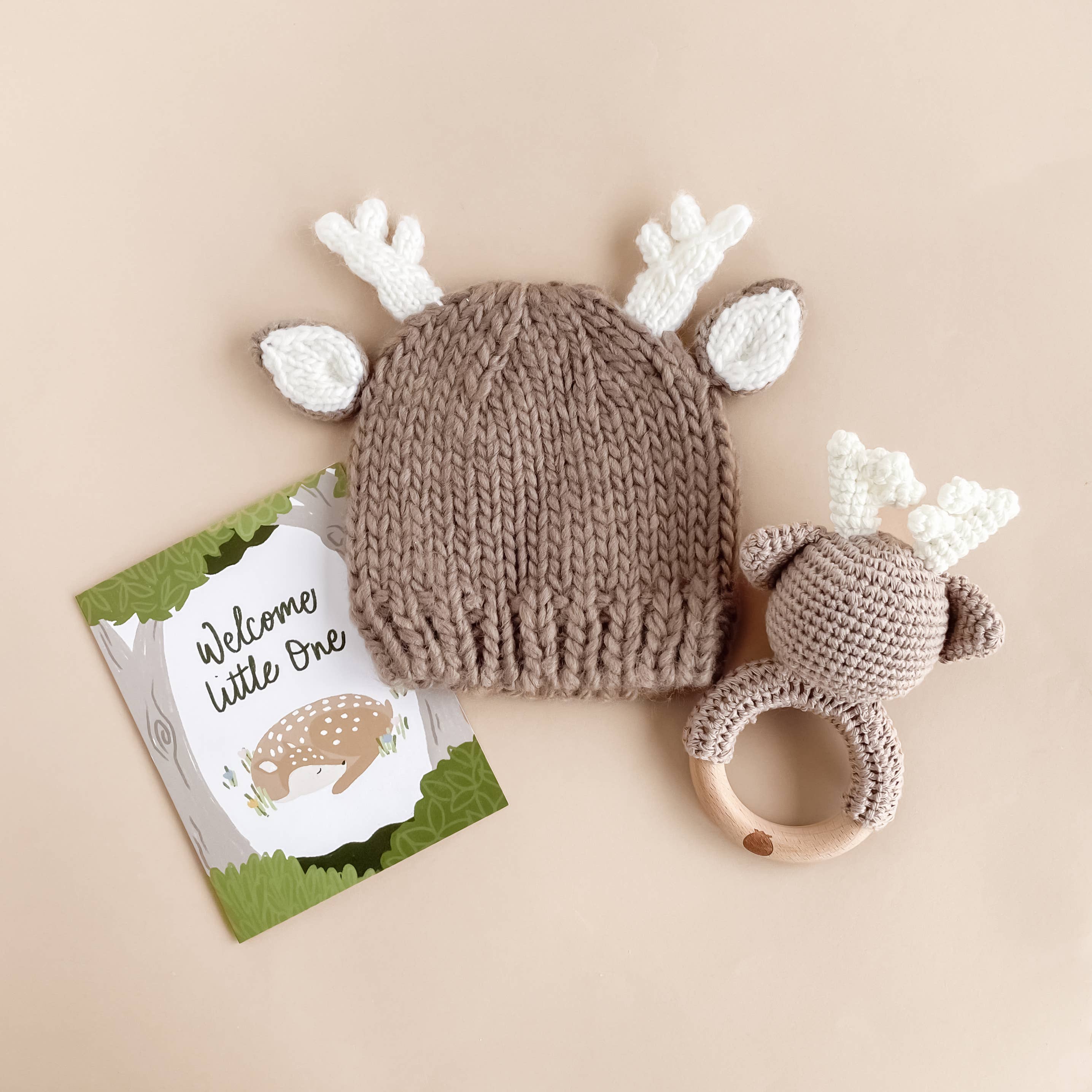The Blueberry Hill – gorro de malha - Bebé por atacado – Hartley Deer Tan | Gorro para Bebé e Crianças | Gorro Presente4