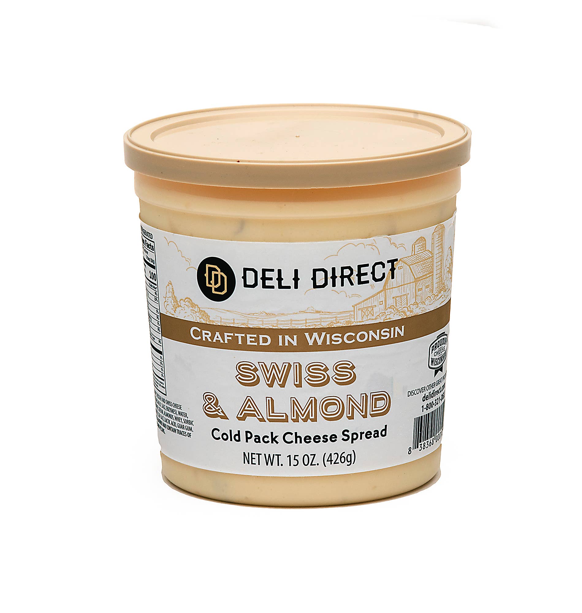 Merchandise Unlimited - Wholesale Cheese - Wisconsin Cold Cheese Spread 15oz8