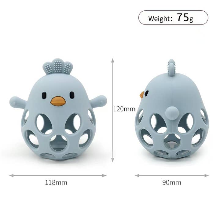 ToysLink - Wholesale Teether (not clip-on) – Baby - Silicone Chicken Teether2