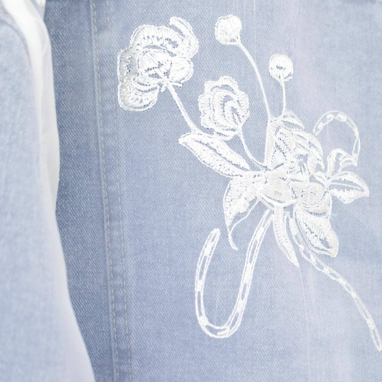 PEACH ACCESSORIES – wholesale Denim jacket – Women's – Cloud Veil Denim Jacket DNM096