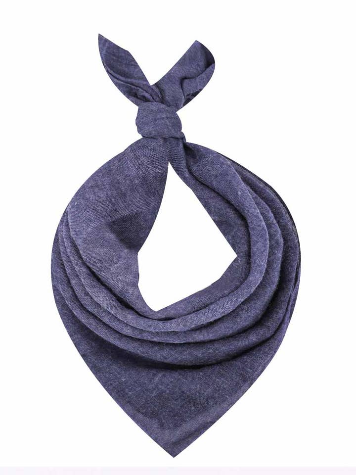 JC022625 effen stonewash bandana voor wholesale door JC Sunny Fashion
