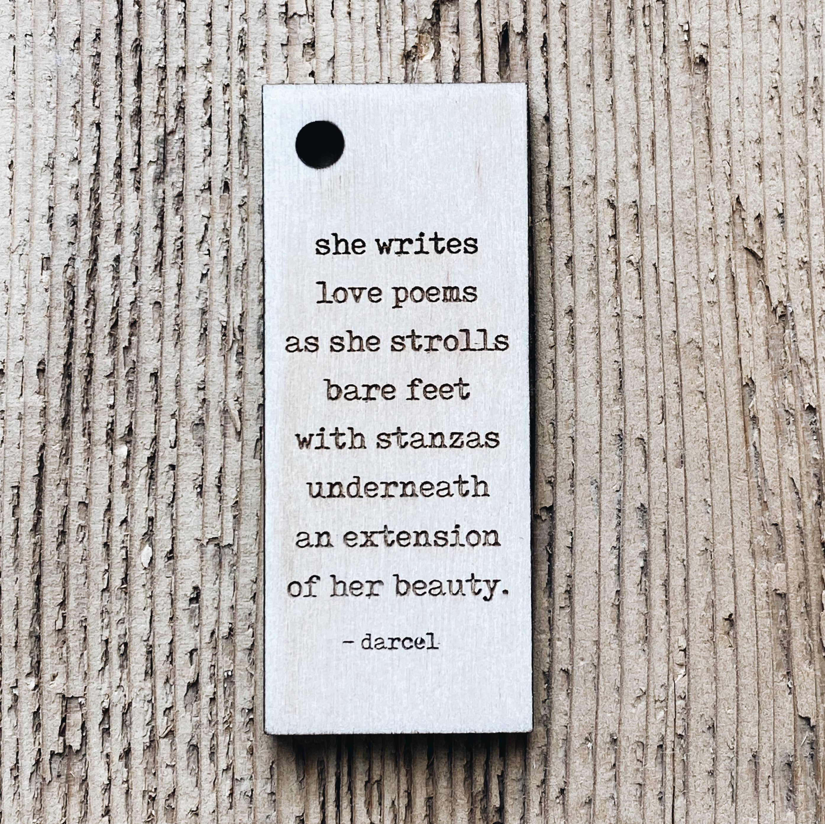 Spiritual Whiskey - Wholesale Gift Tag - Engraved Wooden Poetry Tag // Gift Tag // Keychain19