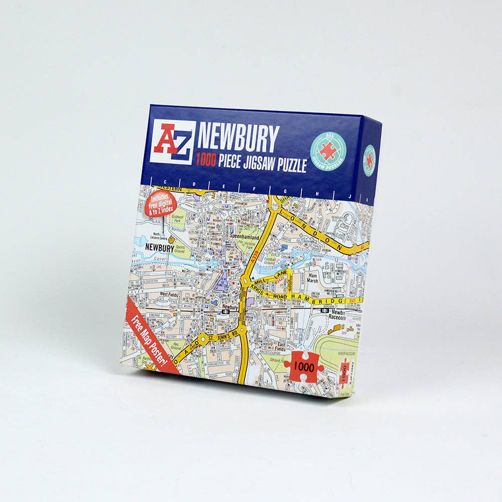 All Jigsaw Puzzles – wholesale Puzzle – Adult – A to Z Map of Newbury 1000 Piece Jigsaw3
