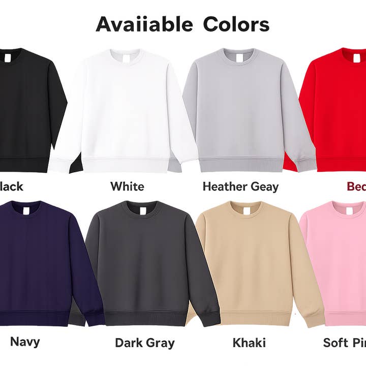 Unisex bomuldsansigt, sweatshirt med rund hals for engroshandel hos Mashh Gear