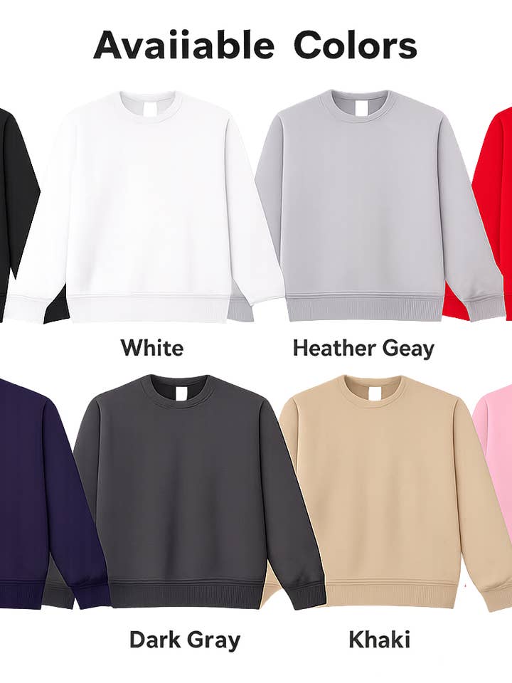 Unisex Cotton-face, Crew Neck Sweatshirt for wholesale by Mashh Gear