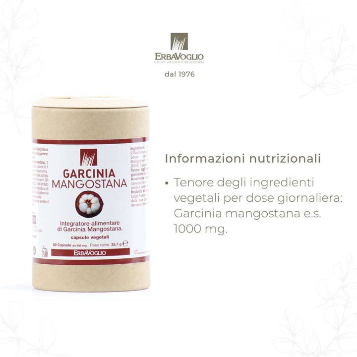 Erbavoglio – wholesale Oralt tillskott/Vitamin – Garcinia Mangostana kapslar2