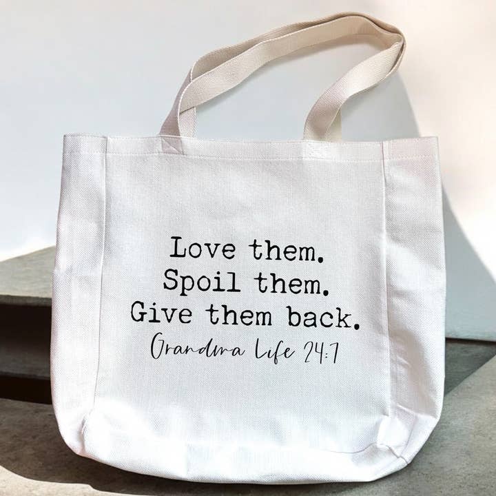Grandma Life Tote Bag for wholesale by 521handmade