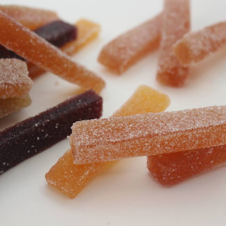 Royale Normande Chocolaterie - Wholesale Gummy - Fruitpasta in zakje in de vorm van frietjes | 160 g - PA160CC2