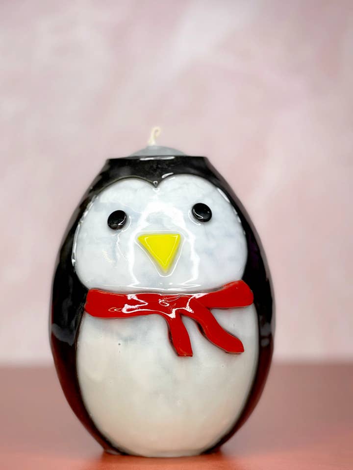 Penguin for wholesale by Glow City Candles