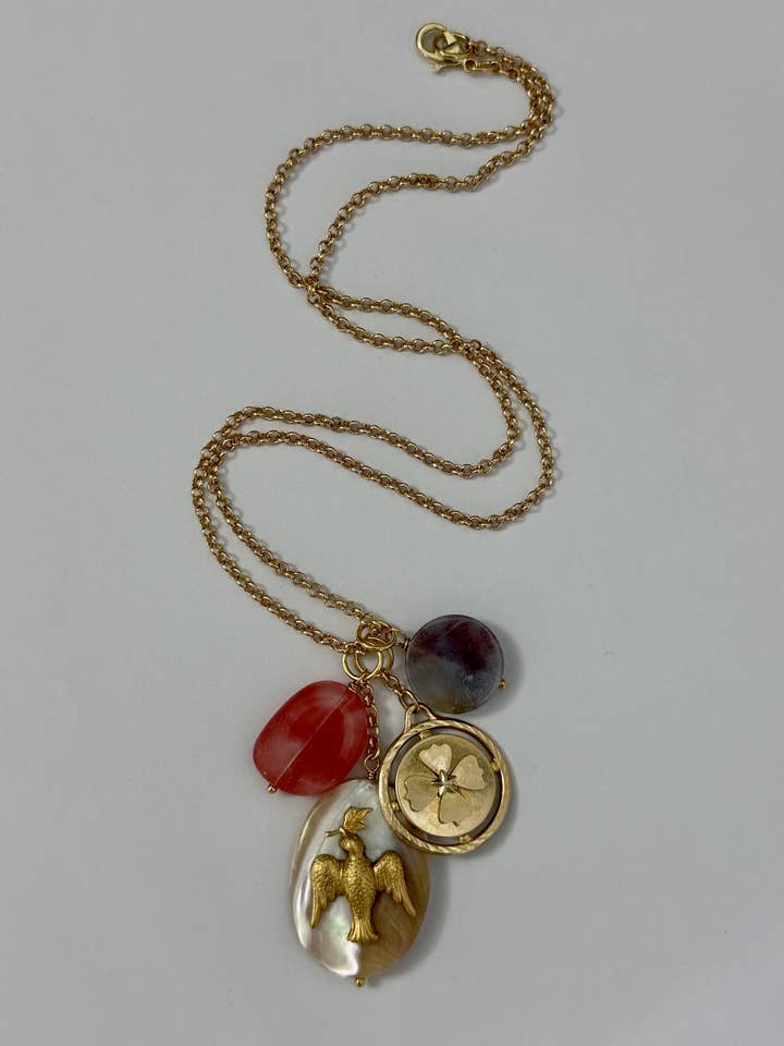 Bahar Necklace for wholesale by Sandrine France Studio