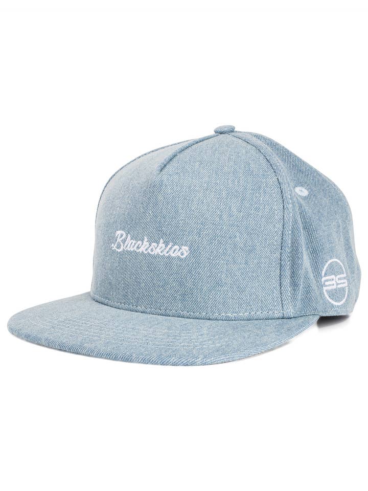 Eos Snapback Cap - Blue Denim for wholesale by Blackskies