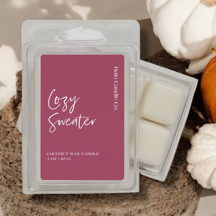3 oz Fall Wax Melts for wholesale by Halo Candle Co.