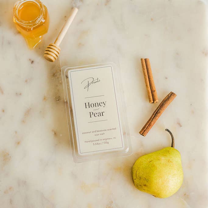 Prenti - Luxury, Non-Toxic Home Fragrance - Wholesale Wax Melt - Honey and Pear Wax Melt4