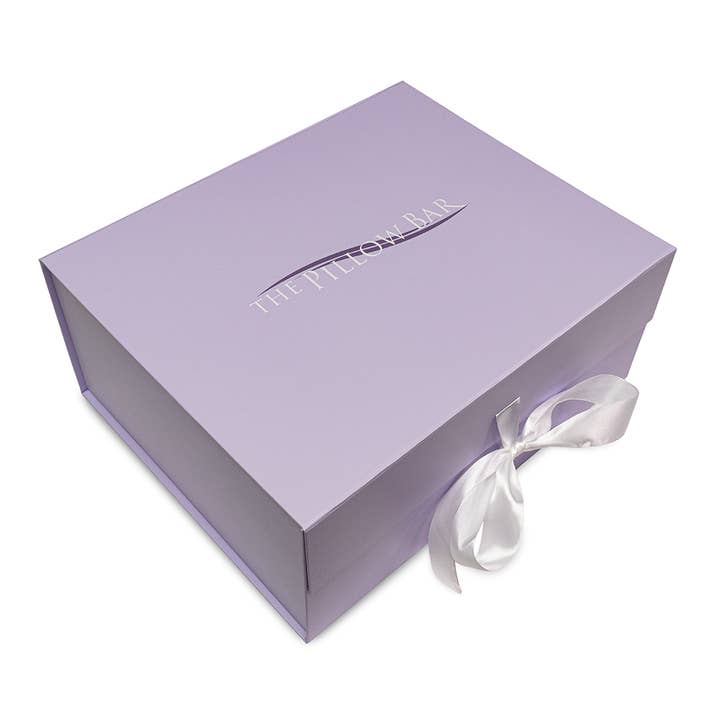 The Pillow Bar - Wholesale Gift Box - Pillow Bar Satin Tie Gift Box