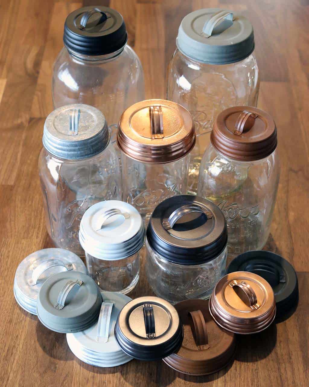 Mason Jar Lifestyle - Wholesale Jar - Handle / Canister Lid for Mason Jars6