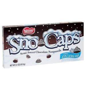 L&F Universal Goods - Wholesale Chocolate Covered Sweets - Sno Caps Theater Box 15/3OZ0