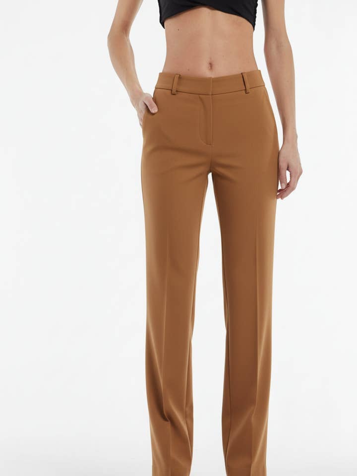 Twan Stretch Vlakke Broek voor wholesale door OKY