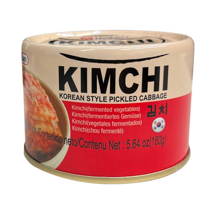 A+ Hosan Kimchi Enlatado 160g (5,64oz) Produto da Coreia por atacado de HOXY™ Korean Seasoning Powders