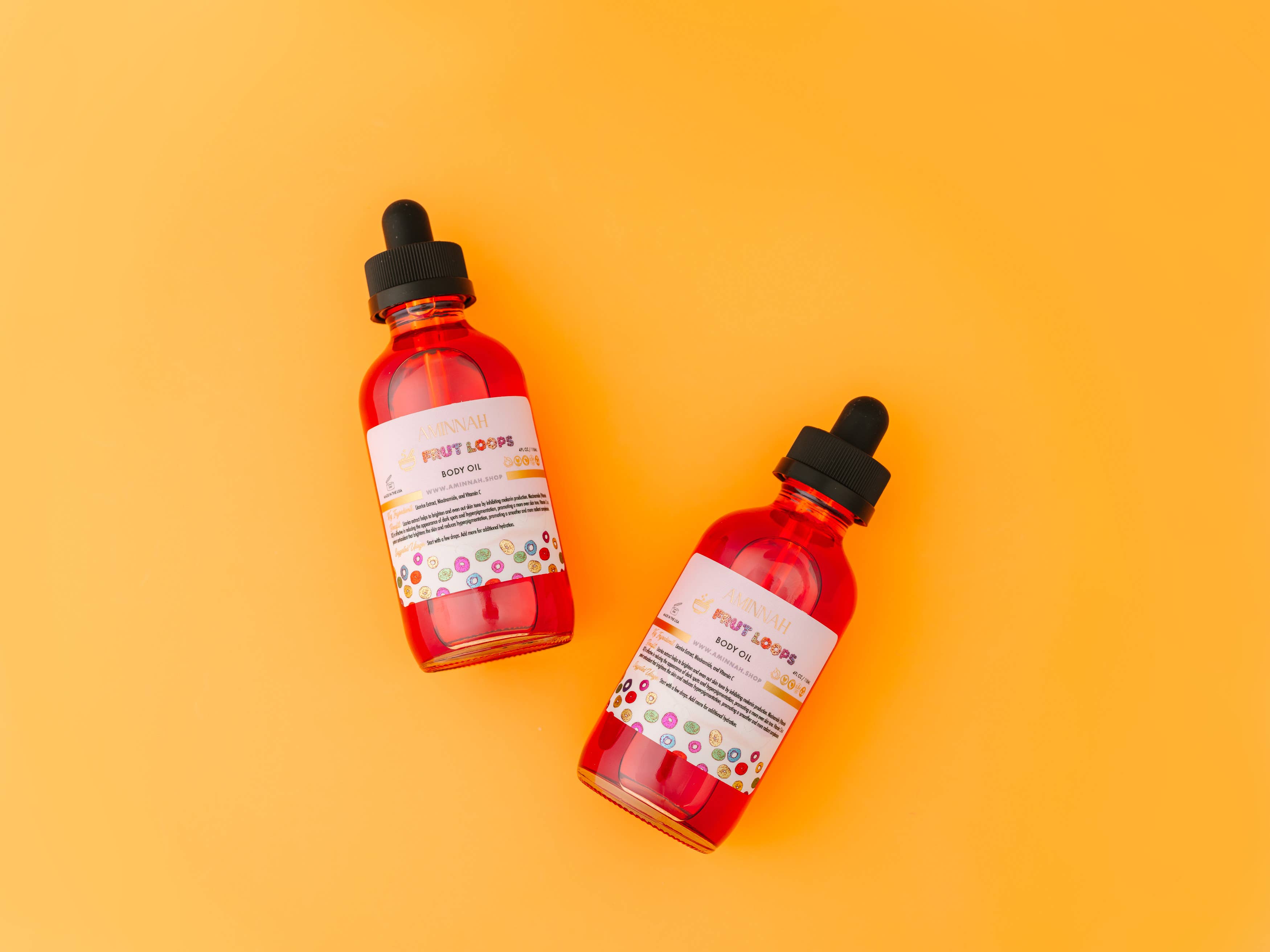 AMINNAH - Wholesale Bath/Body Oil - "Frut Loops" Body Oil2
