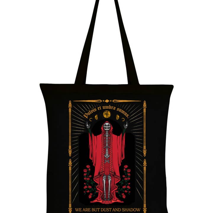 We are but dust and shadow tote bag for wholesale by Hexbomb ltd