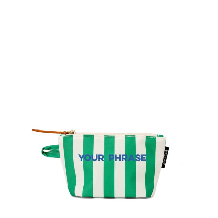 "Cabana" Pouch Small (Personalizable) for wholesale by Boulevard