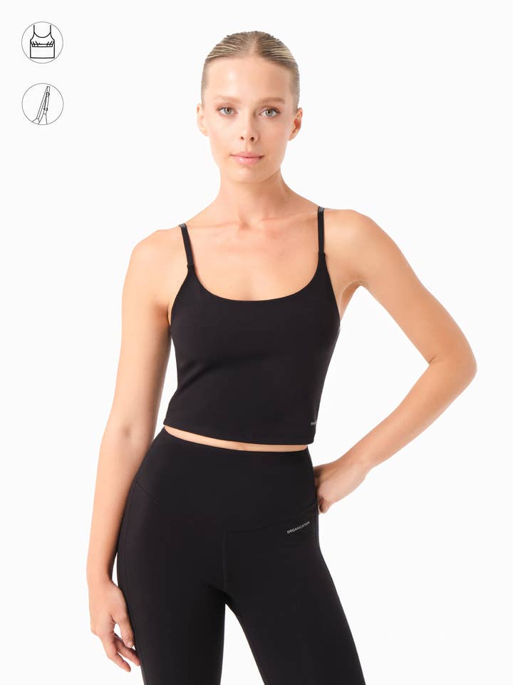 TARRA | Crop-Top aus Bio-Baumwolle for wholesale by ORGANICATION