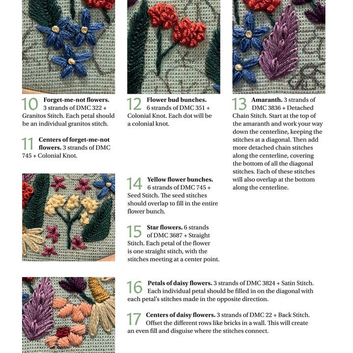 MCreativeJ - Wholesale Crafts, Hobbies & DIY - How to Embroider Texture and Pattern- Hand Embroidery DIY Book4