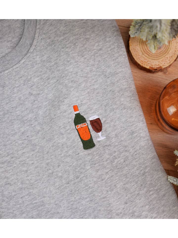 Juste un t-shirt - Wholesale Sweatshirt - Unisex - Embroidered sweatshirt - Picon