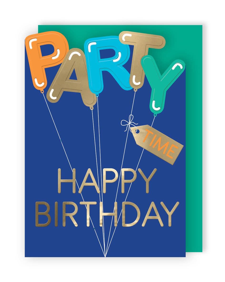 Second Nature Ltd - Vendita all'ingrosso Biglietti di auguri generici - Palloncini da festa - Sciopero - Seconda natura0