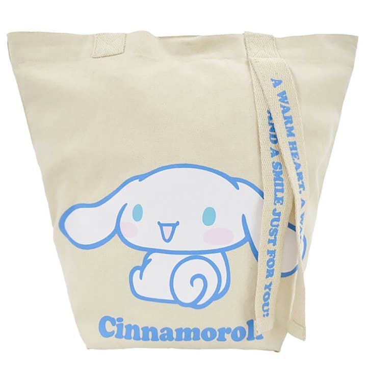LASR - Wholesale Tote Bag - Women's - Sanrio Cinnamoroll Convertible Canvas Tote4