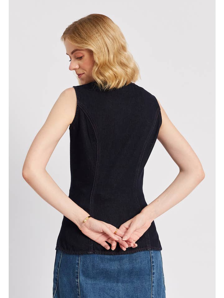 Be Sunset - Wholesale Outerwear Vest - Women's - Vasca Vest6