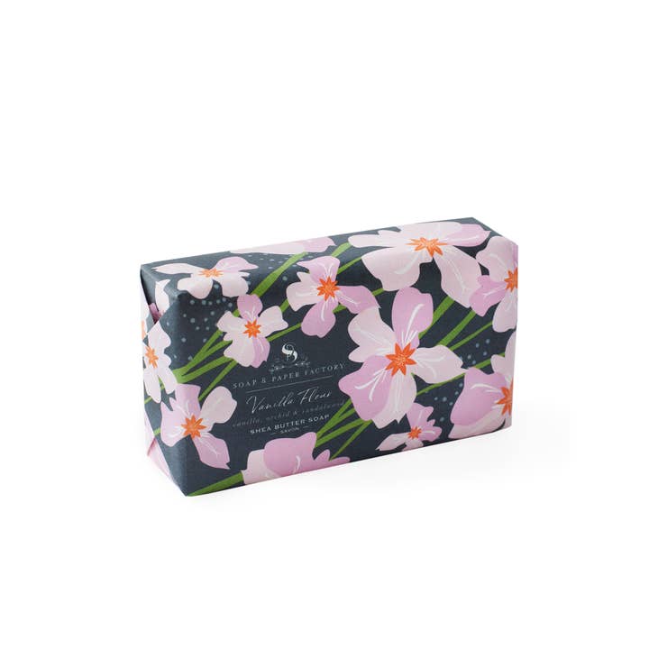 Soap & Paper Factory - Wholesale Bar Soap - Vanilla Fleur Shea Butter Soap