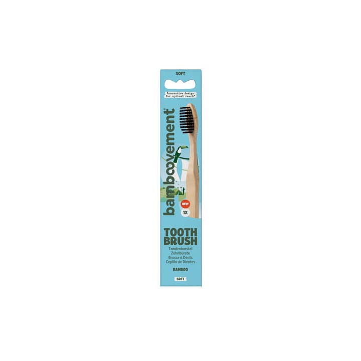 Bamboovement - Wholesale Toothbrush - Bamboo Toothbrush | Diamond-Shaped Head for Superior Reach1