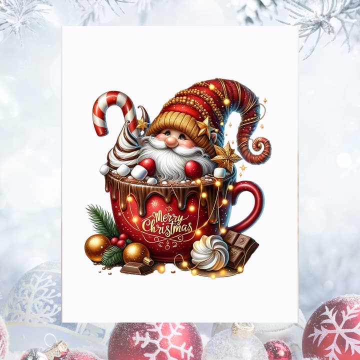Holiday Cheer – Gnome for the Holidays Card Set (8 A2 Cards) for wholesale by Blue Crab