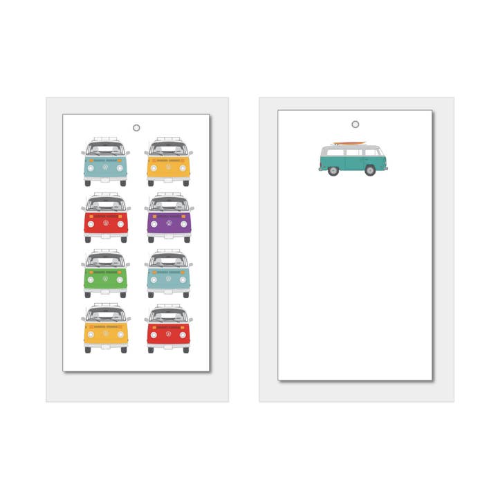 Bus Gift Tag for wholesale by Immaginare + Seaside