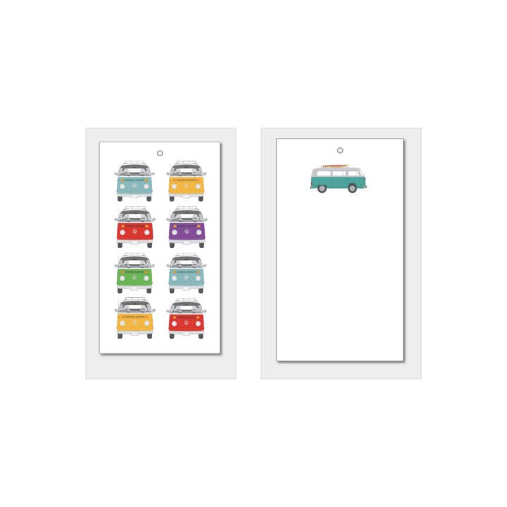 Bus Gift Tag for wholesale by Immaginare + Seaside