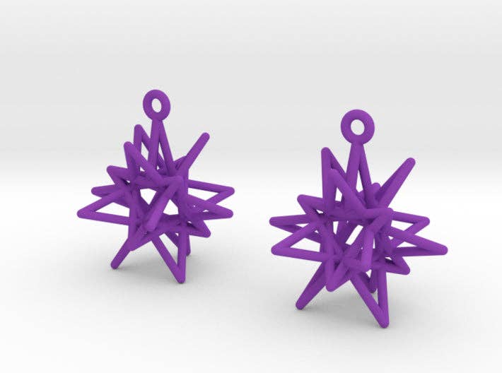 Hanusa Design - Wholesale Dangle Earrings - Starry Knight Earrings (Nylon)6