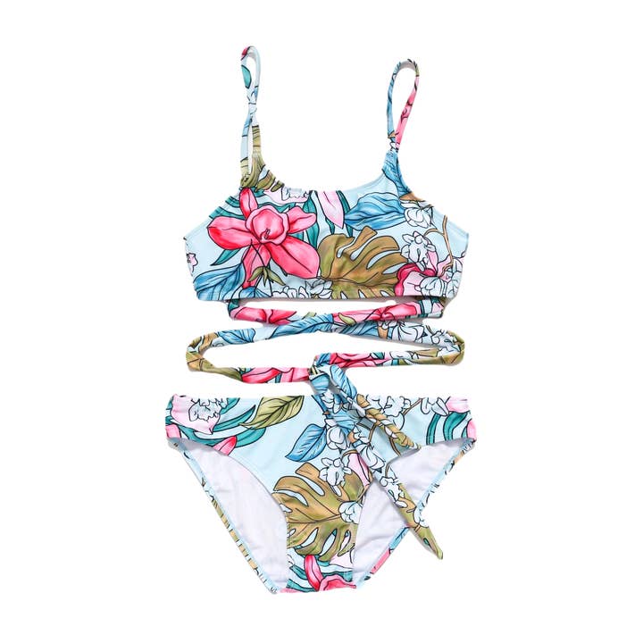 Sandcastle Lagoon Two Piece Swimsuit for wholesale by Blueberry Bay