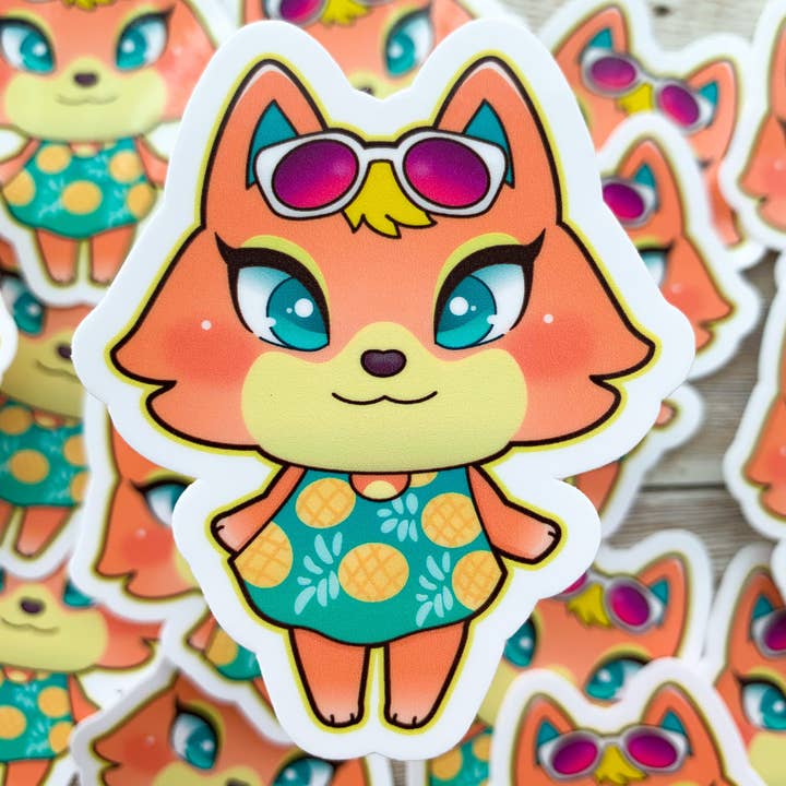 Trash Goblin - Wholesale Sticker - Audie Animal Crossing Vinyl Sticker / New Horizons / ACNH / Waterproof