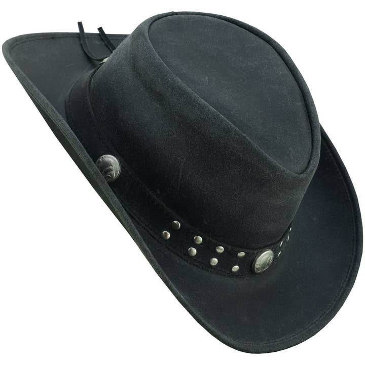 Lesa collection inc - Wholesale Cowboy Hat - Unisex - Arizona Leather Hats for Men & Women Cowboy western style10