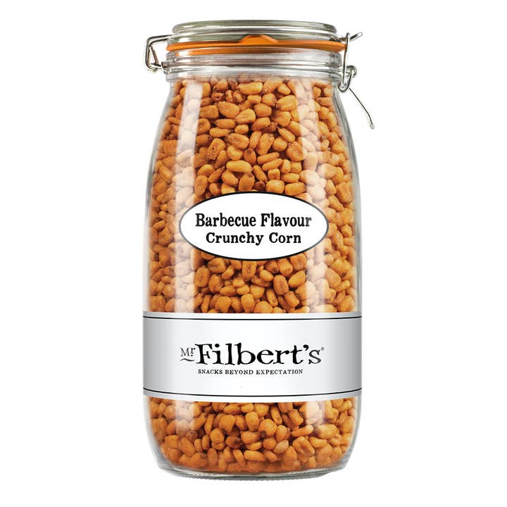 Mr Filbert's – wholesale Nuts – Spicy Barbecue Crunchy Corn Loose Serve 1kg1