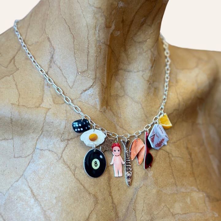 Colar Picto Charm por atacado de Pout