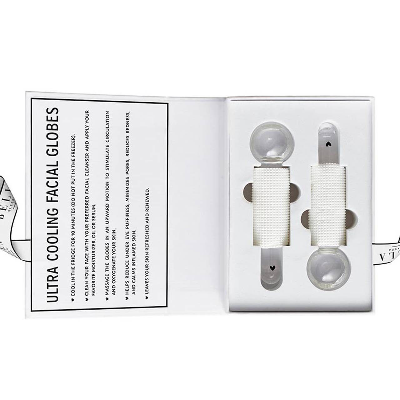 Bella Sleep + Spa - Wholesale Face/Beauty Roller - Facial Cooling Globes - Ivory1