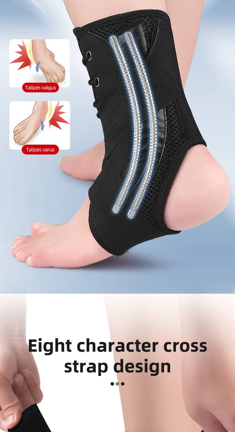 VIGOR – Großhandel Fußcreme – Knöchelbandage zum Schnüren mit Kompressionsriemen - Elastische Unterstützung7