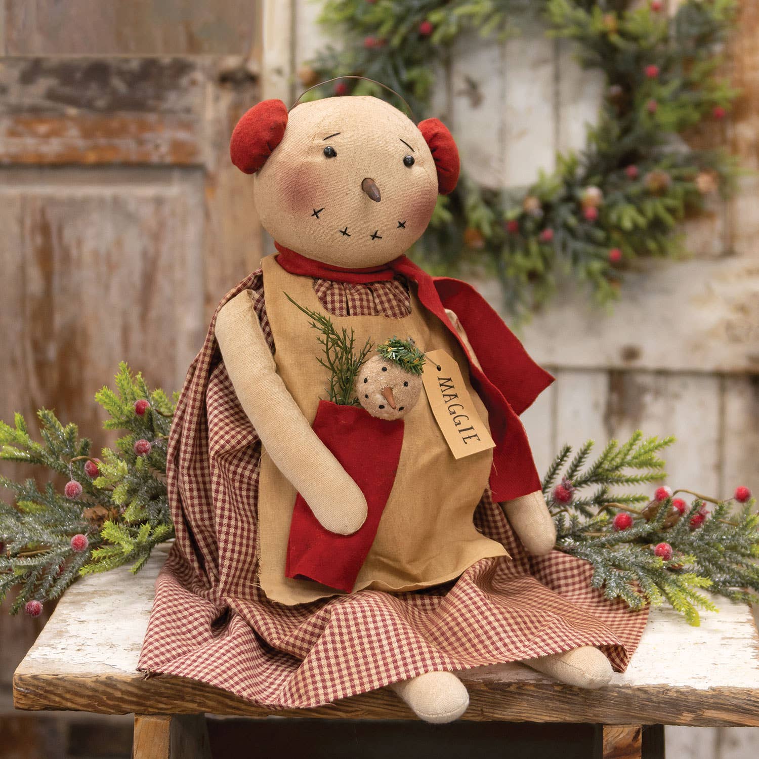 The Hearthside Collection – wholesale Doll – Kids – Maggie Snowgirl Doll1