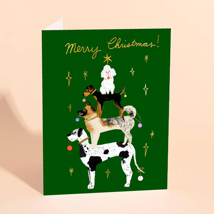 PUP TREE - Julekort for engroshandel hos Carolyn Suzuki