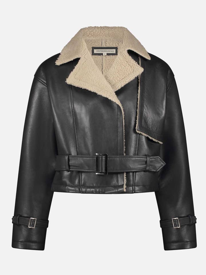 Alaska | Veste bomber en cuir pour la vente par Amsterdam Heritage Leather Belts, Bags, Jackets & Apparel