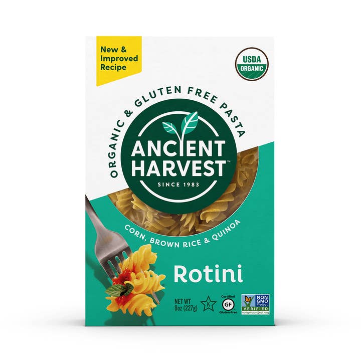 KeHE Distributors, LLC - Wholesale Pasta - Ancient Harvest Organic & Gluten Free Rotini Pasta, 8 OZ0