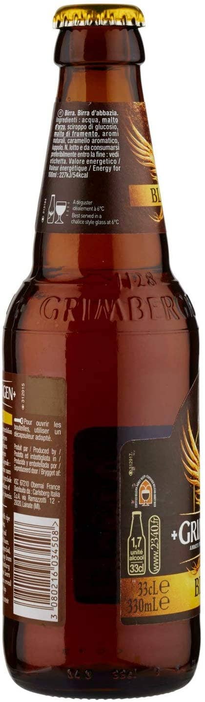 Haus der Biere Berlin - Wholesale Beer - Grimbergen Blonde 0.33L - Abbey Beer from Belgium with 5.5% Vol1